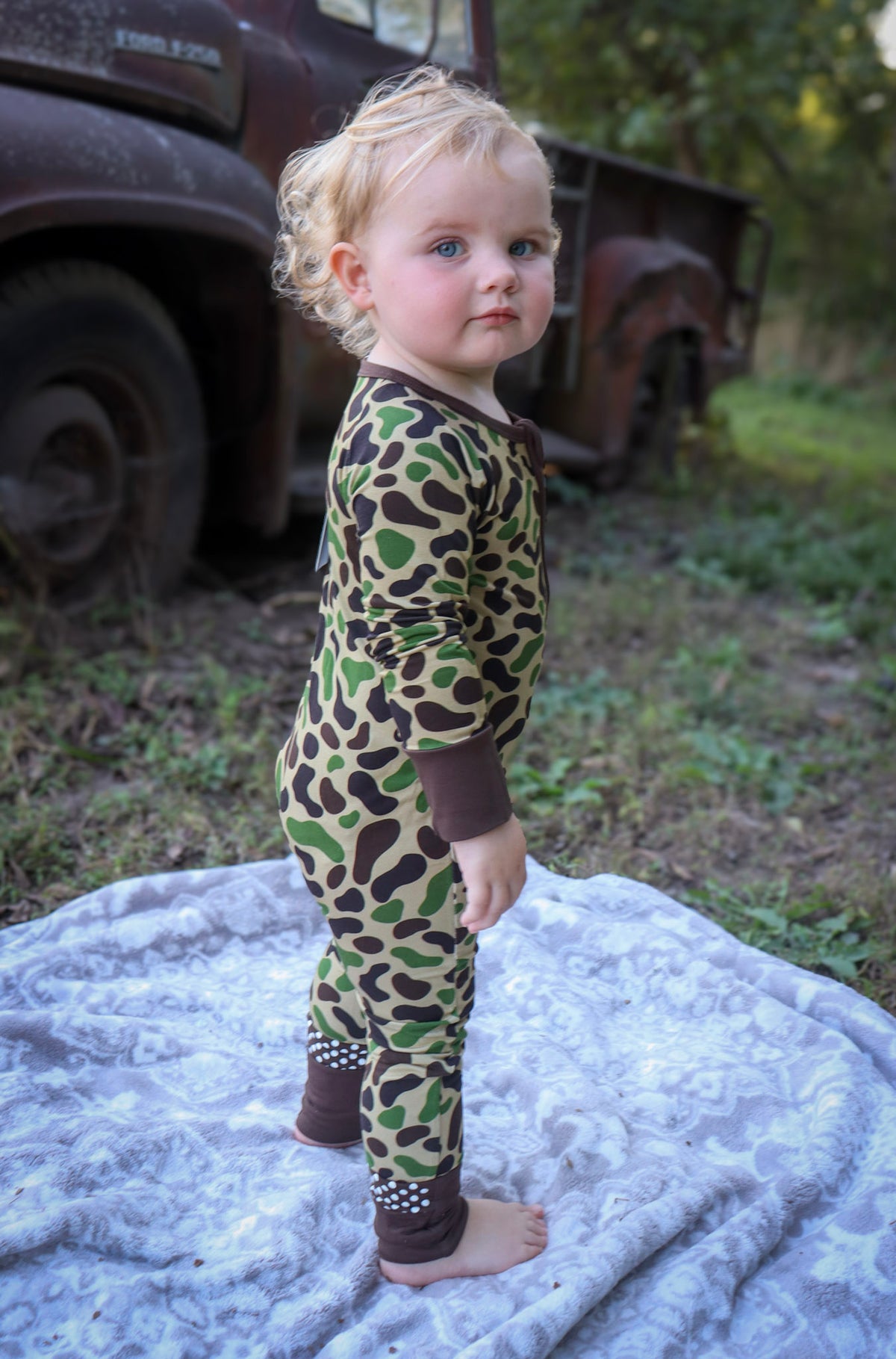 Bamboo Zippy — Old School Camo