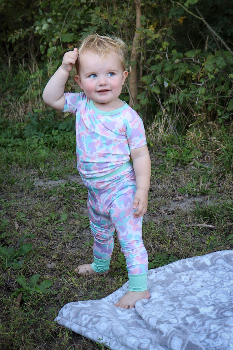 Two-Piece Sets — Pastel Camo