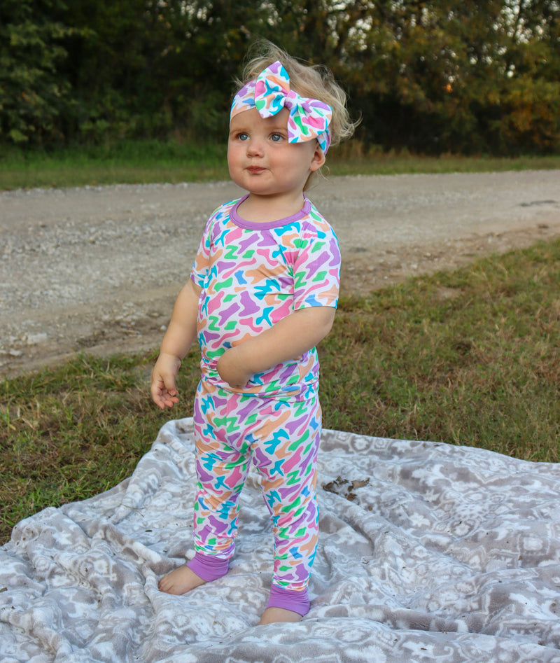 Two-Piece Sets — Colorful Camo