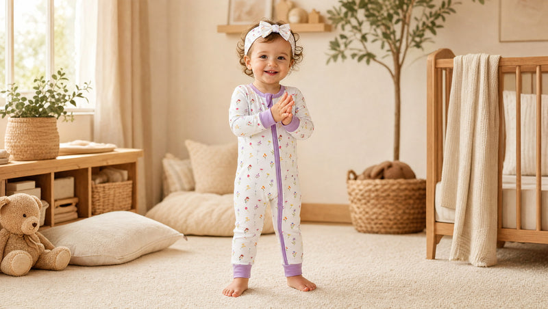 Bamboo Zippy — Floral (Preorder - Estimated Delivery in October)