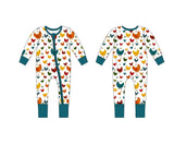 Bamboo Zippy — Colorful Chickens (Preorder - Estimated Delivery in October)