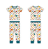 Two-Piece Sets — Colorful Chickens (Preorder - Estimated Delivery in October)