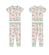 Two-Piece Sets — Pastel Camo (Preorder - Estimated Delivery in October)