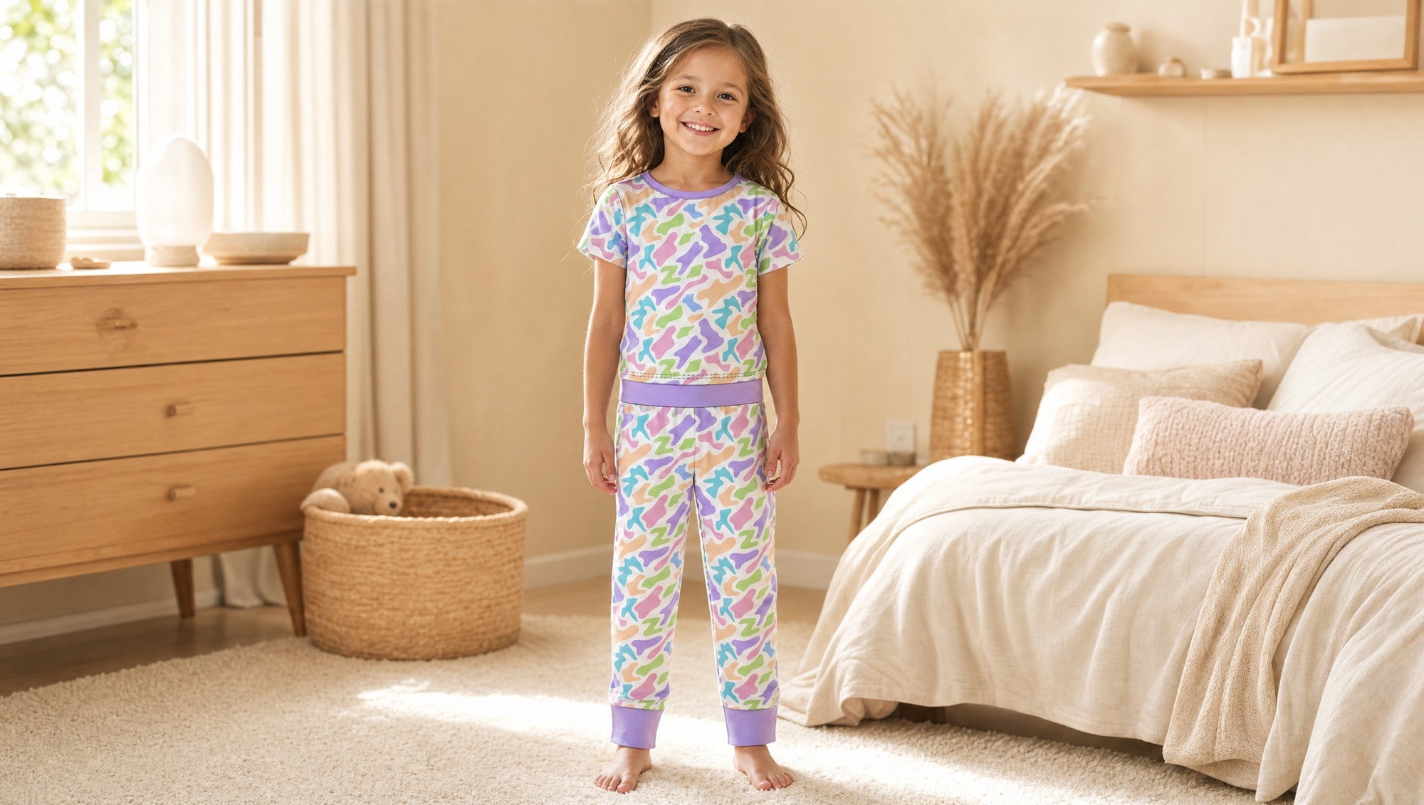 Two-Piece Sets — Colorful Camo (Preorder - Estimated Delivery in October)