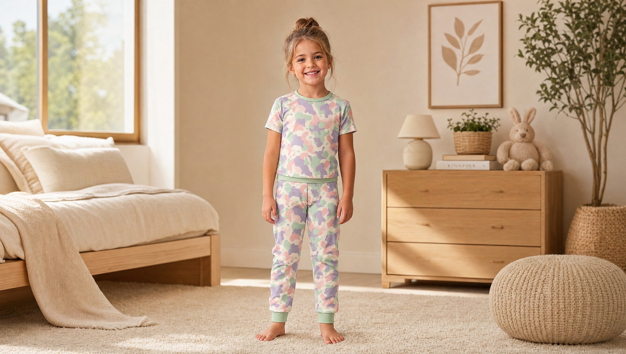 Two-Piece Sets — Pastel Camo (Preorder - Estimated Delivery in October)