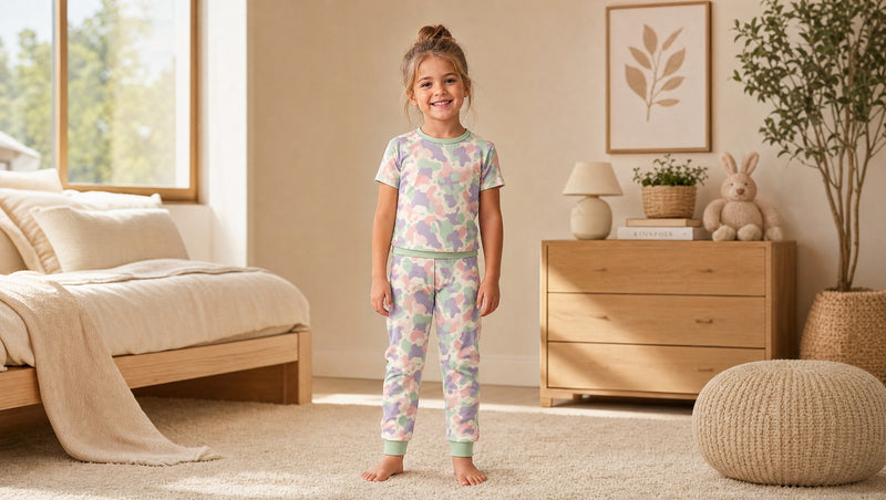 Two-Piece Sets — Pastel Camo (Preorder - Estimated Delivery in October)
